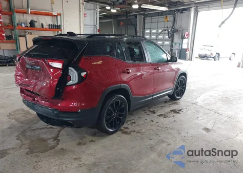 2022 GMC Terrain Fwd Sle from USA, damaged, VIN 3GKALMEV3NL193363